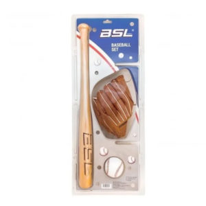 Alternative view of Set Béisbol Bate + Pelota + Guantes