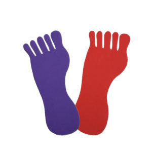 Patitas set huellas ( 6 Unid.)