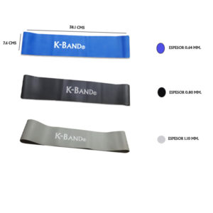 Alternative view of Banda loop K-Band® negra fuerte (38 Cms.)