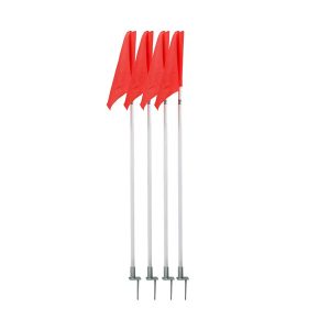 Set Banderin corner x 4 Unid. (Fibra)