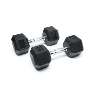 Par Mancuerna Hexagonal de 10 Kg.